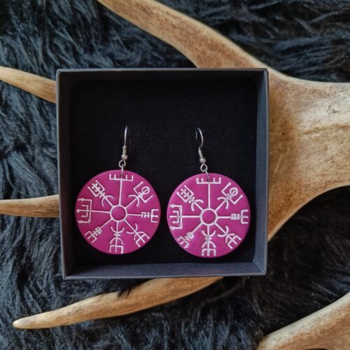 Vegvisir-korvakorut, purppura