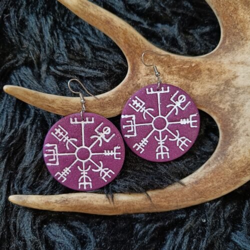 Vegvisir-korvakorut, galaxy purple