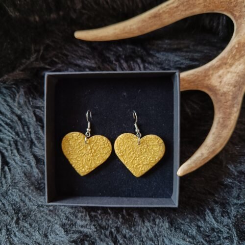 IMG20250926130117 Sydän-korvakorut, kulta