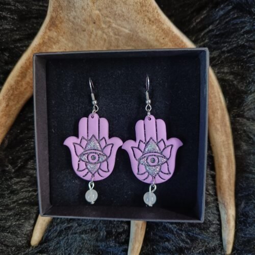 Hamsa-korvakorut, laventeli