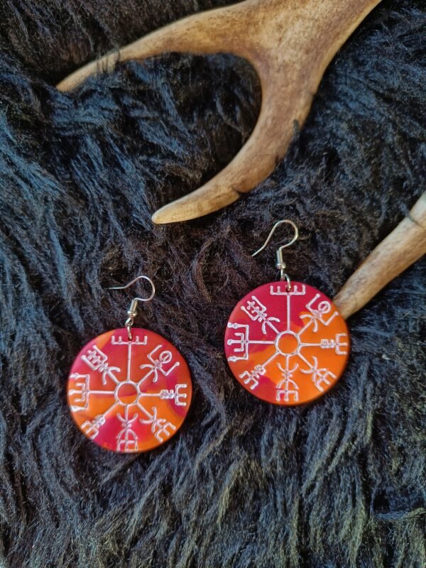 IMG20251020121737 Vegvisir-korvakorut, oranssi/punainen