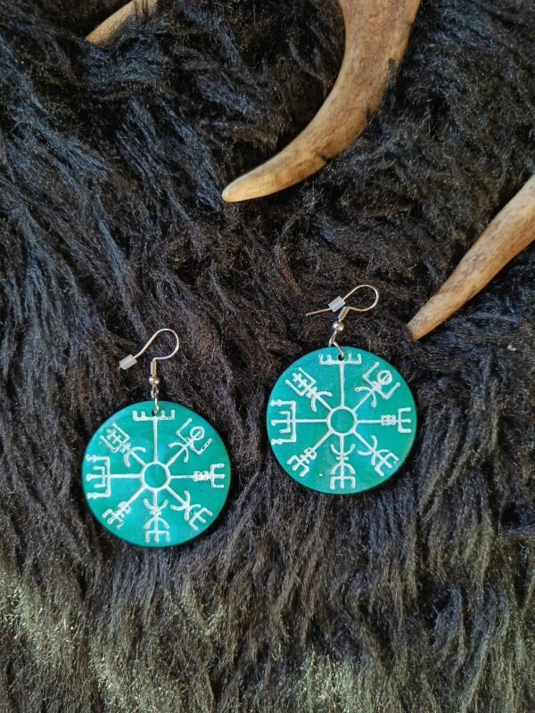 IMG20251020121900 Vegvisir-korvakorut, turkoosi