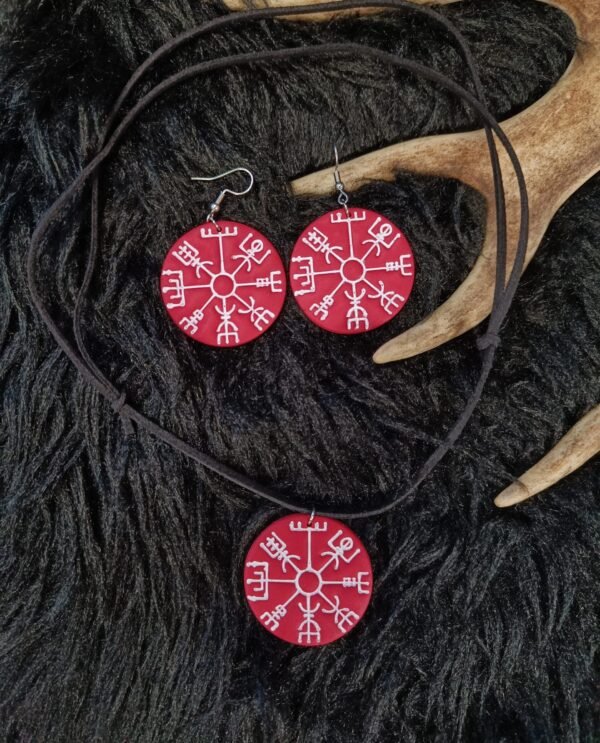 IMG20251021163601 Vegvisir-korusetti, cherry red