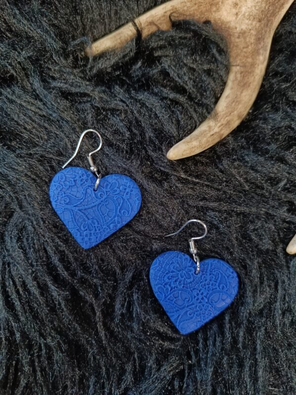 IMG20251024144413 Sydän-korvakorut, sähkönsininen