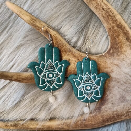 Hamsa-korvakorut, galaxy green