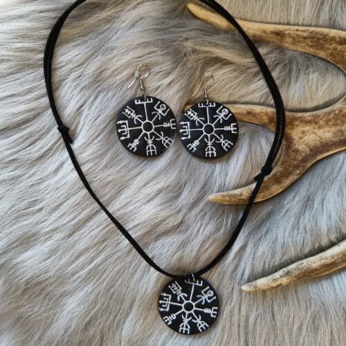 Vegvisir-korusetti, musta