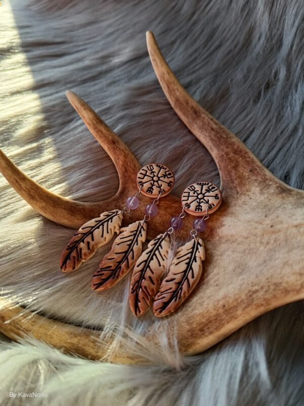 Vegvisir sulilla-nappikorvakorut, lappi