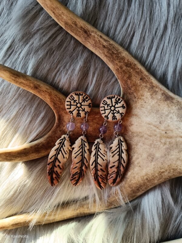 Vegvisir sulilla-nappikorvakorut, lappi