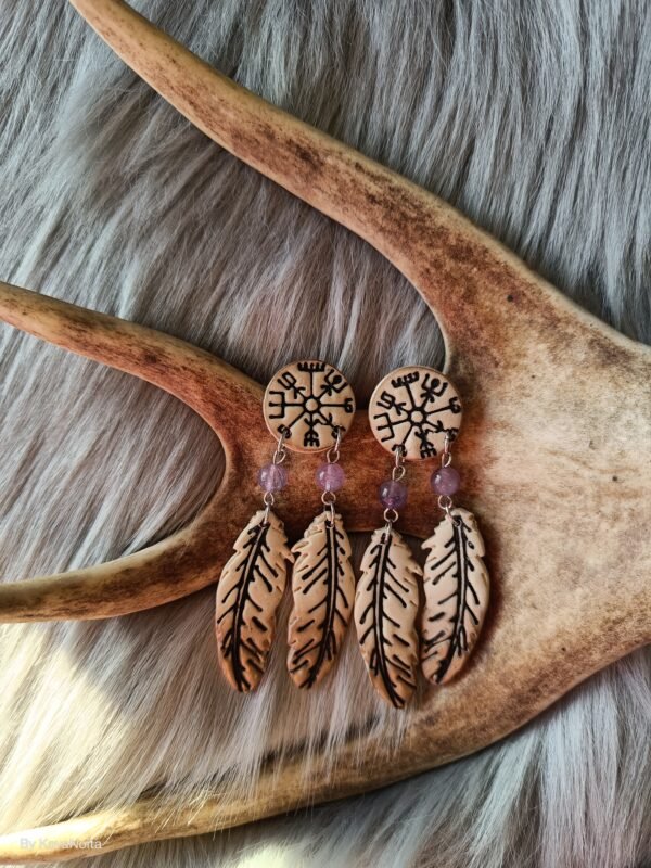 Vegvisir sulilla-nappikorvakorut, lappi