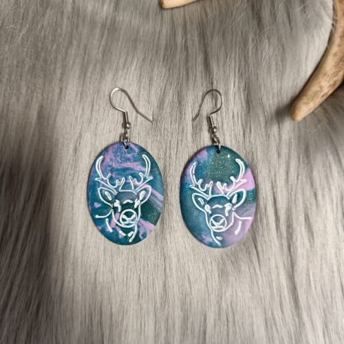 Poro-korvakorut, violetit revontulet