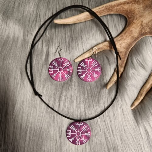 Vegvisir-korusetti, mystinen violetti