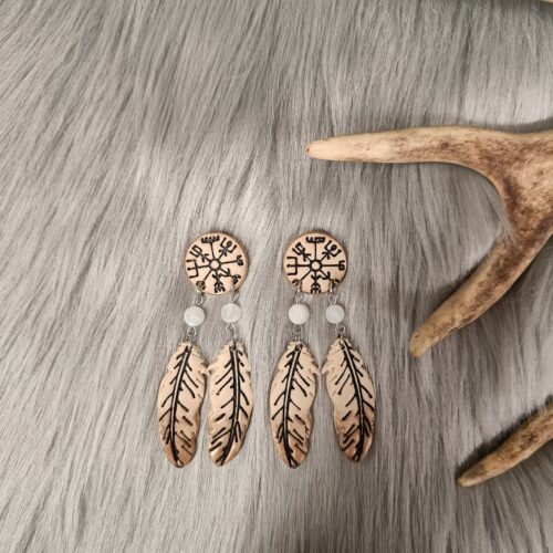 Vegvisir sulilla-nappikorvakorut, lappi