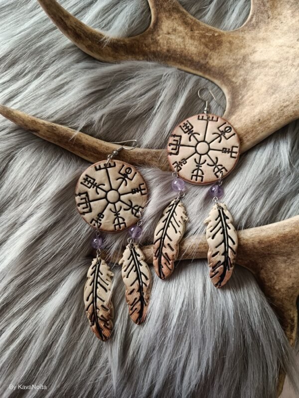 Vegvisir sulilla-korvakorut, lappi