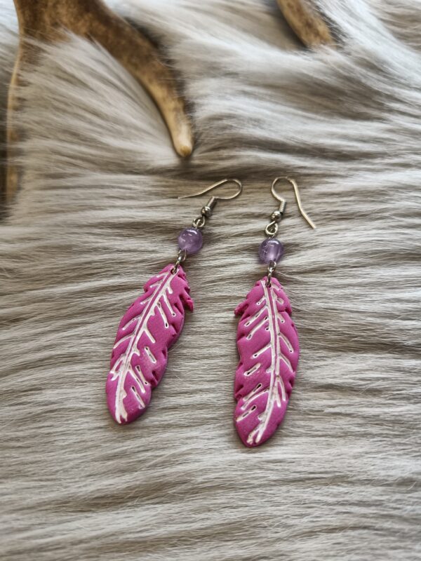 Sulka-korvakorut, purppura