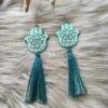 Hapsu-hamsa korvakorut, minttu