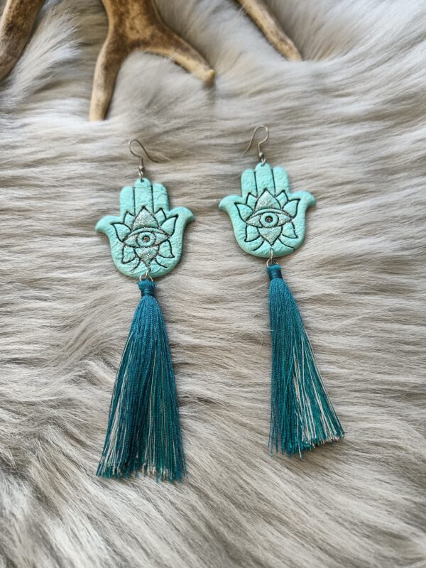 Hapsu-hamsa korvakorut, minttu