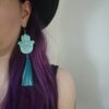 Hapsu-hamsa korvakorut, minttu
