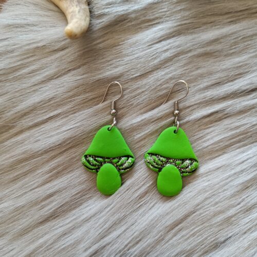 Sieni-korvakorut, apple green