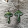 Fungi-korvakorut, limenvihreä metallinhohto