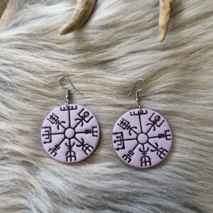Vegvisir-korvakorut, lila