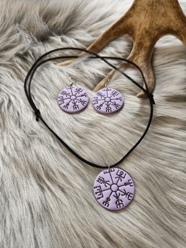 Vegvisir-korusetti, lila