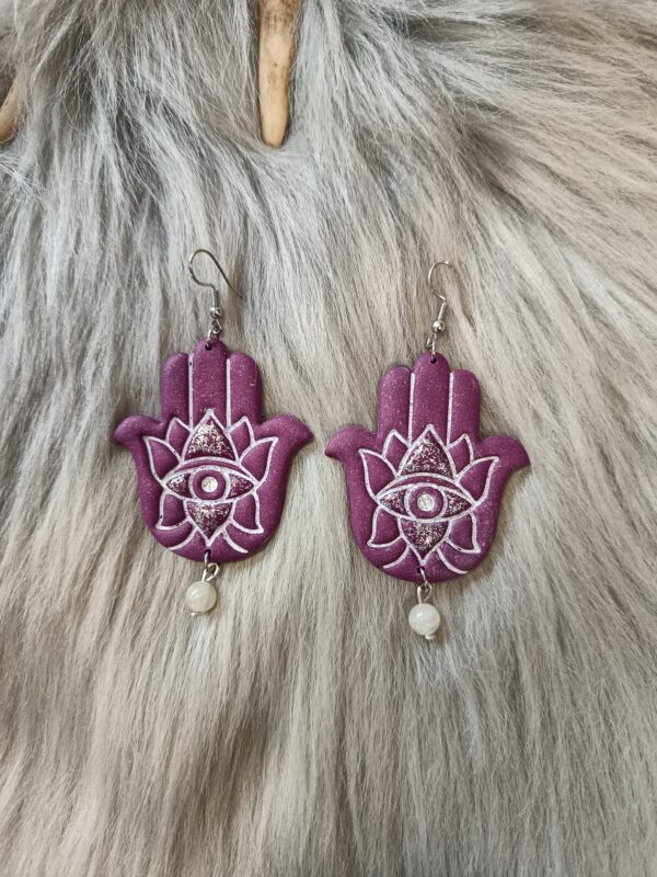 IMG20260831151938 Hamsa-korvakorut, Galaxy purple