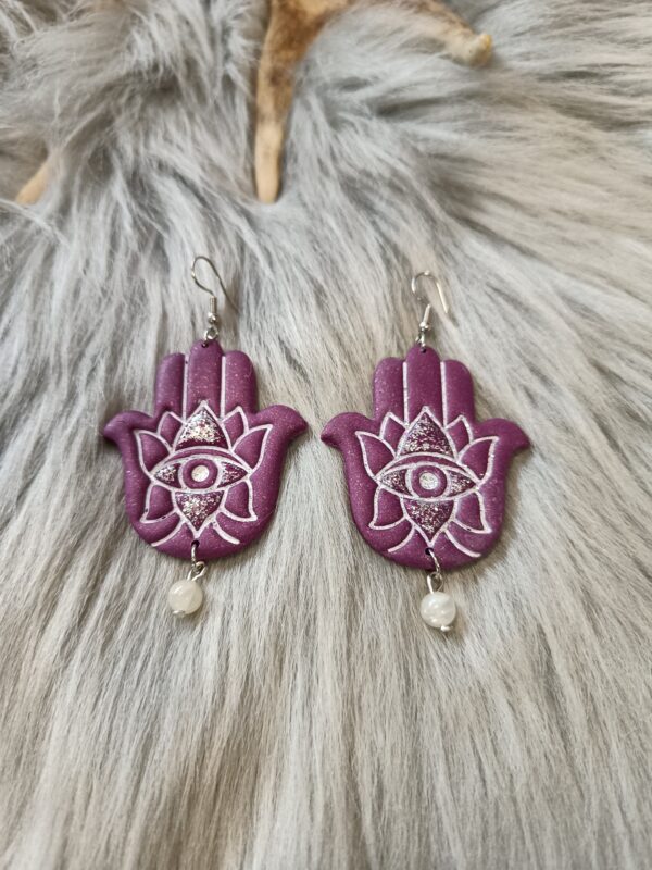 IMG20260831151942 Hamsa-korvakorut, Galaxy purple