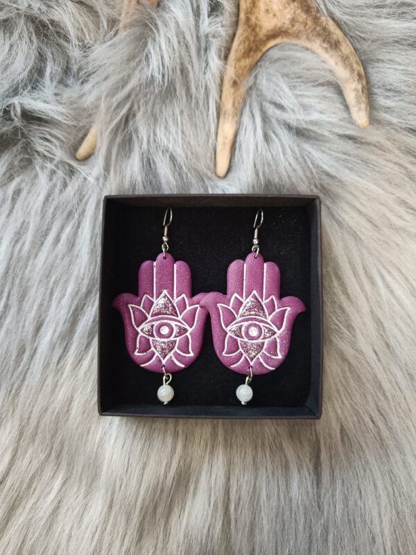 IMG20260831152103 Hamsa-korvakorut, Galaxy purple